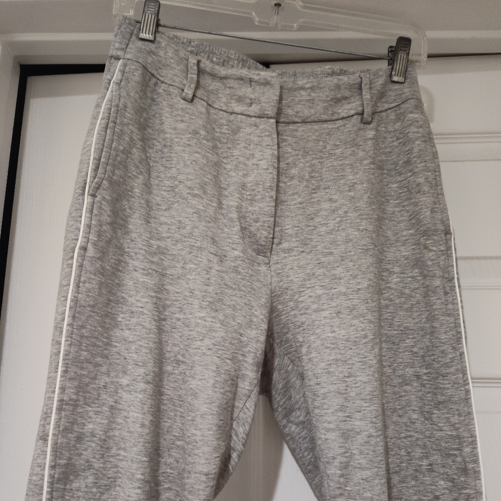 Peserico Gray Cropped Tapered Pants - Picture 5 of 11